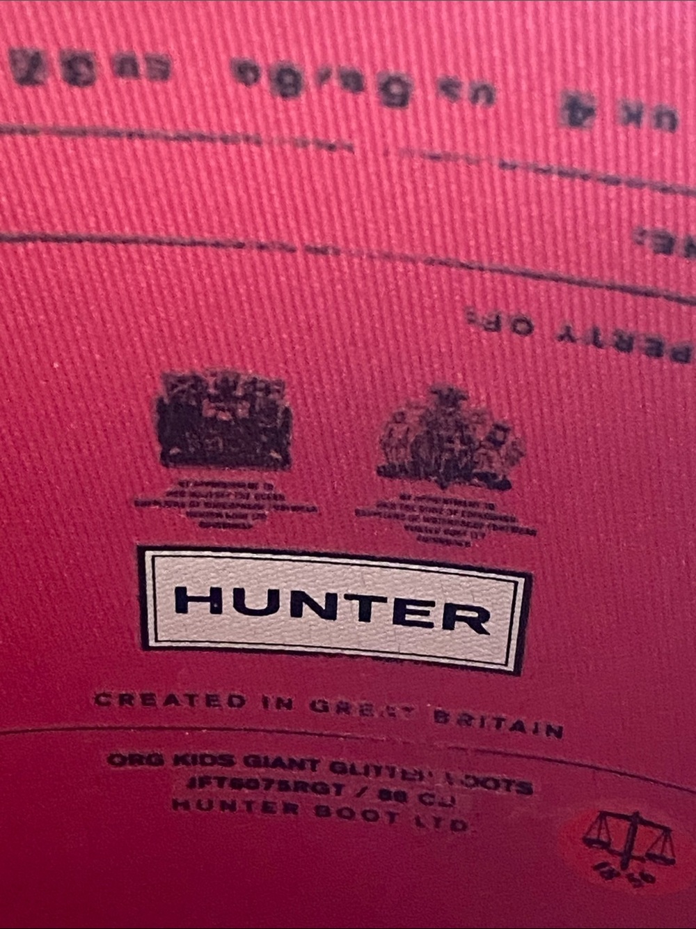 Pink Sparkle HUNTER Boots - Picture 6 of 14